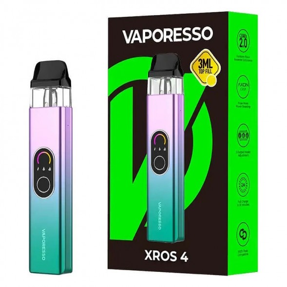 Электронная сигарета Vaporesso XROS 4 - Pink Mint (Розовая Мята) купить в Воронеже