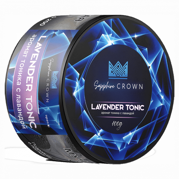 Табак Sapphire Crown - Lavender Tonic (Тоник с Лавандой, 100 грамм) купить в Воронеже