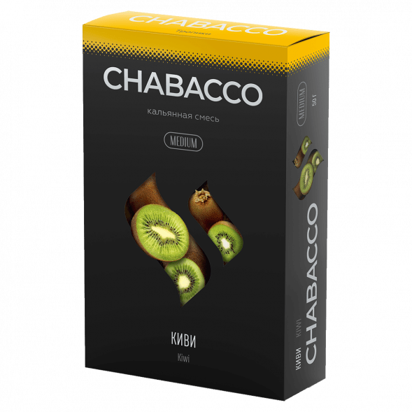 Смесь Chabacco MEDIUM - Kiwi (Киви, 50 грамм) купить в Воронеже