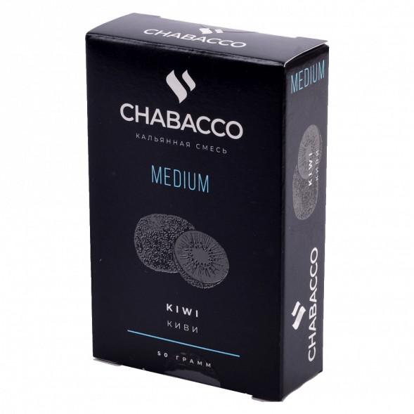 Смесь Chabacco MEDIUM - Kiwi (Киви, 50 грамм) купить в Воронеже