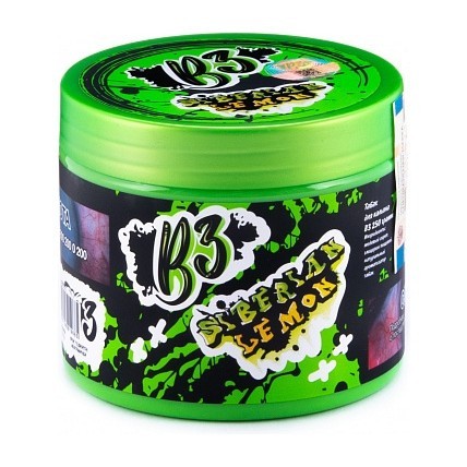 Табак B3 - Siberian Lemon (Сибирский Лимон, 250 грамм) купить в Воронеже