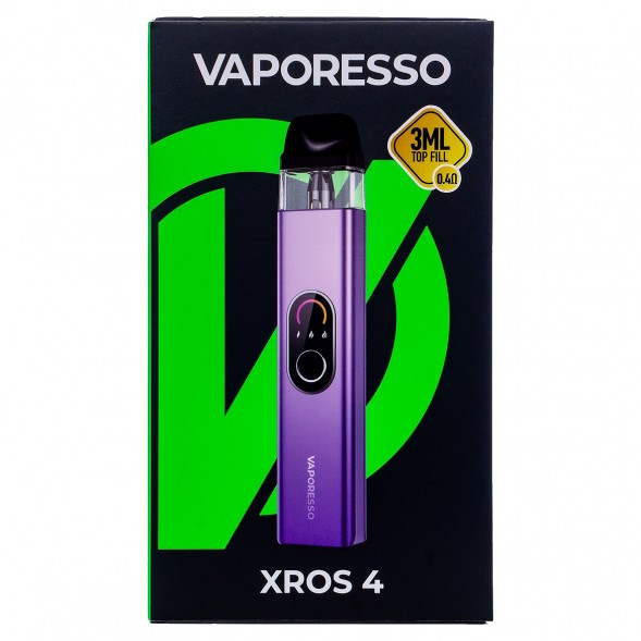 Электронная сигарета Vaporesso XROS 4 - Lilac Purple (Сиренево-Фиолетовая) купить в Воронеже