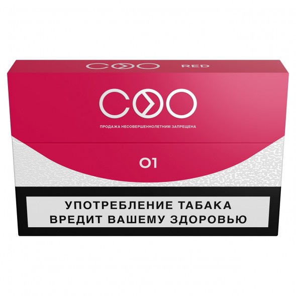 Стики COO - RED (Красный, 10 пачек) купить в Воронеже