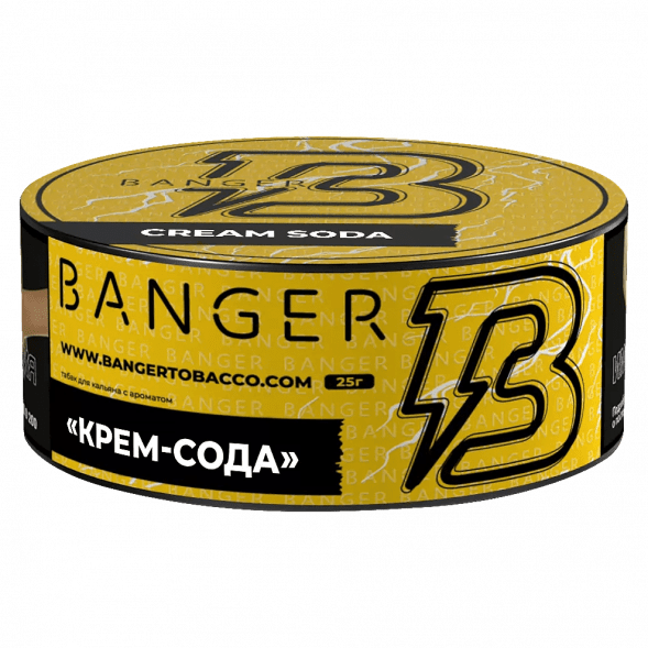 Табак Banger - Cream Soda (Крем-Сода, 25 грамм) купить в Воронеже