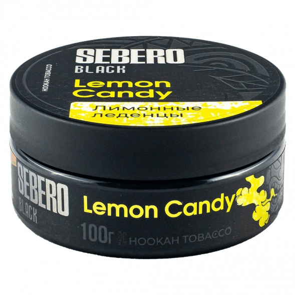Табак Sebero Black - Lemon Candy (Лимонные Леденцы, 100 грамм) купить в Воронеже