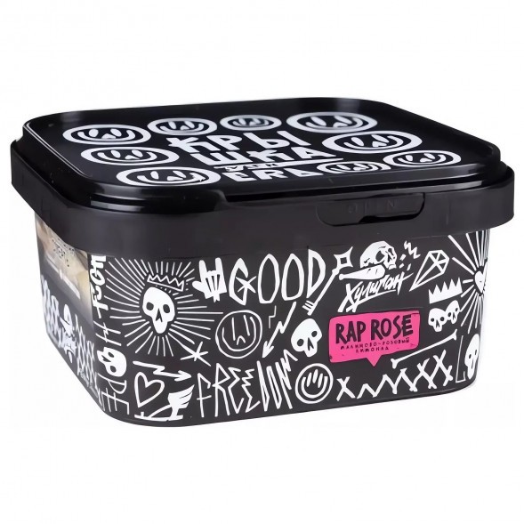 Табак Хулиган - Rap Rose (Малиново-Розовый Лимонад, 200 грамм) купить в Воронеже