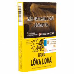 Табак Хулиган Hard - LOVA LOVA (Манговый Чизкейк, 25 грамм)