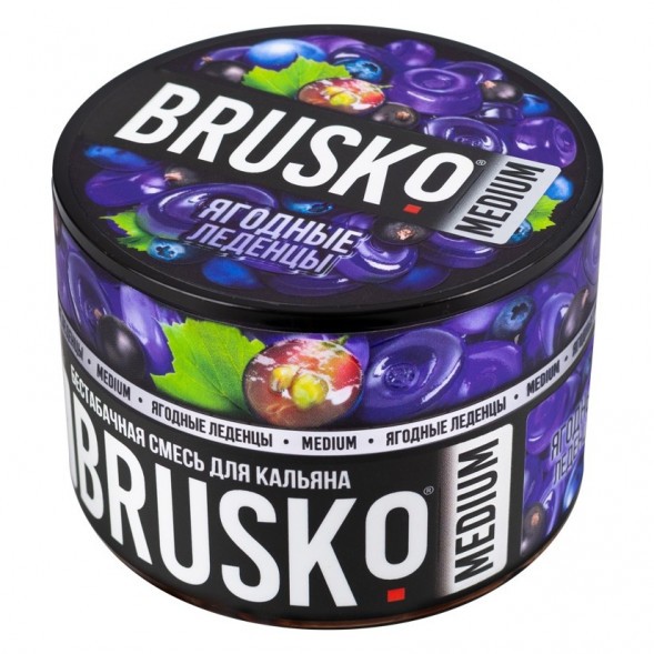 Смесь Brusko Medium - Ягодные Леденцы (50 грамм) купить в Воронеже