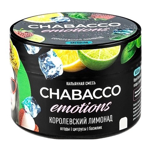 Смесь Chabacco MIX MEDIUM - Royal Lemonade (Королевский Лимонад, 40 грамм) купить в Воронеже