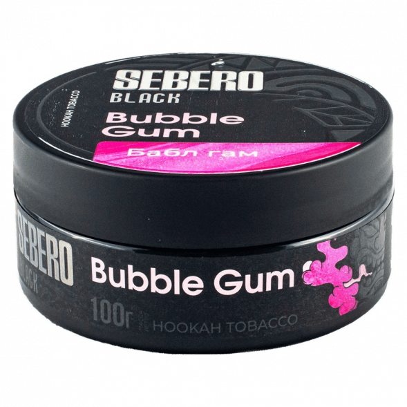 Табак Sebero Black - Bubble Gum (Бабл Гам, 100 грамм) купить в Воронеже