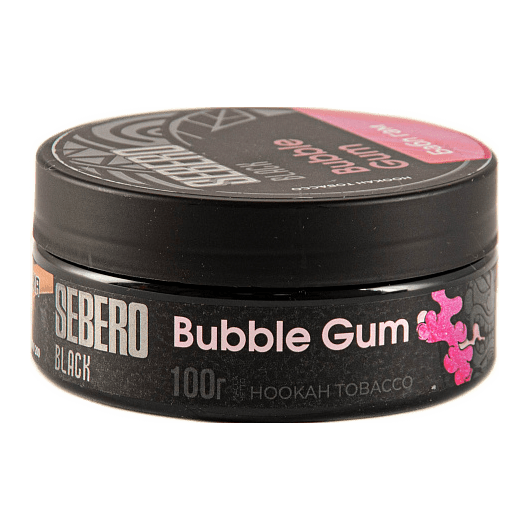 Табак Sebero Black - Bubble Gum (Бабл Гам, 100 грамм) купить в Воронеже