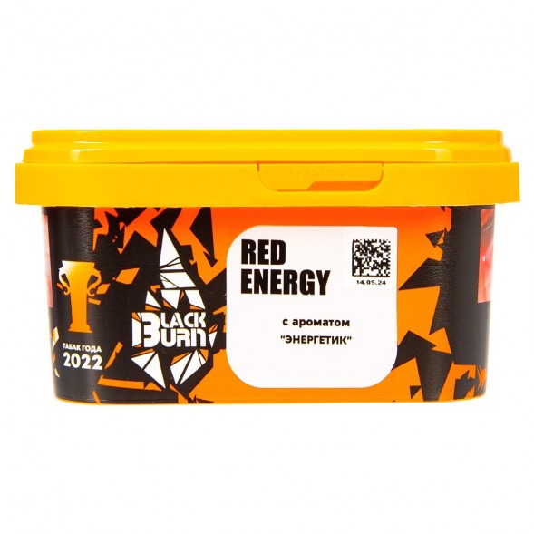 Табак BlackBurn - Red Energy (Энергетик, 200 грамм) купить в Воронеже