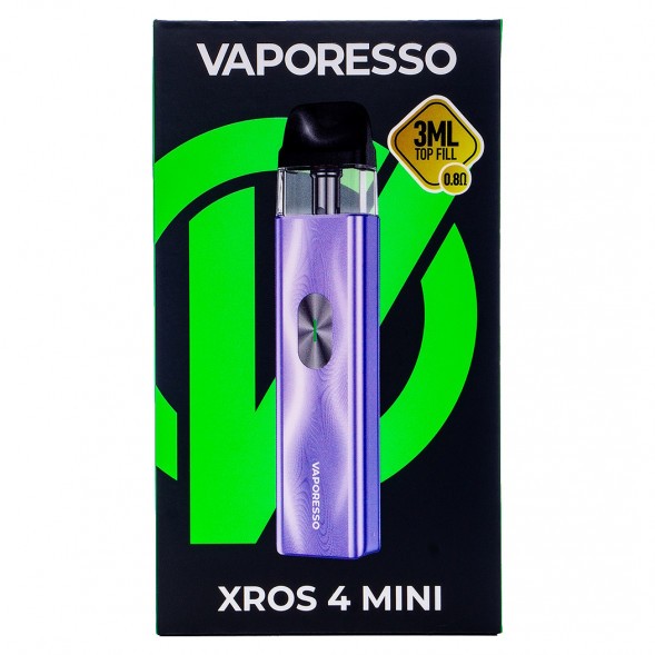 Электронная сигарета Vaporesso XROS 4 Mini - Ice Purple (Фиолетовый Лёд) купить в Воронеже