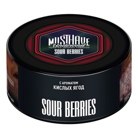 Табак Must Have - Sour Berries (Кислые Ягоды, 25 грамм) купить в Воронеже
