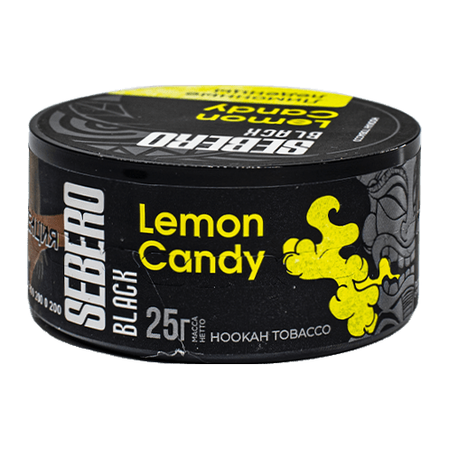 Табак Sebero Black - Lemon Candy (Лимонные Леденцы, 25 грамм) купить в Воронеже
