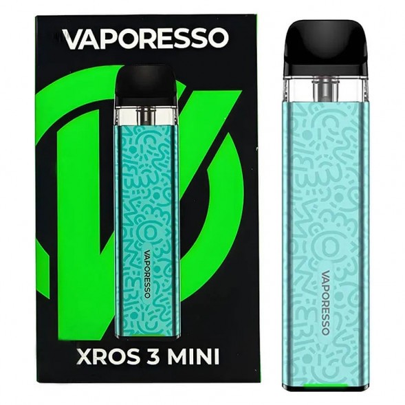 Электронная сигарета Vaporesso XROS 3 Mini - Aqua Green купить в Воронеже