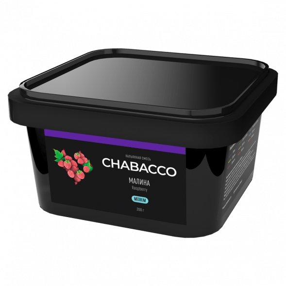 Смесь Chabacco MEDIUM - Raspberry (Малина, 200 грамм) купить в Воронеже