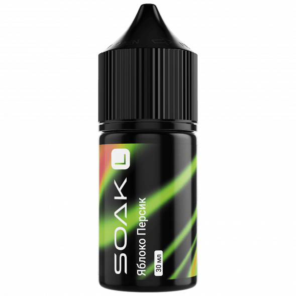 Жидкость SOAK L30 - Apple Peach Bonbon (Яблоко Персик, 30 мл, 2 мг) купить в Воронеже