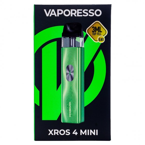 Электронная сигарета Vaporesso XROS 4 Mini - Ice Green (Зелёный Лёд) купить в Воронеже