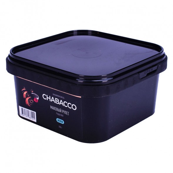 Смесь Chabacco MEDIUM - Poppy Roll (Маковый Рулет, 200 грамм) купить в Воронеже