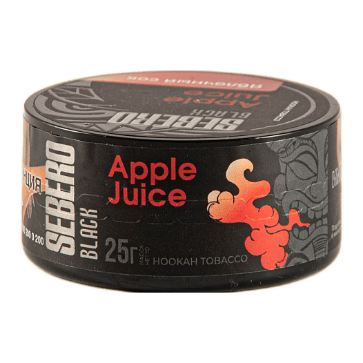 Табак Sebero Black - Apple Juice (Яблочный Сок, 25 грамм) купить в Воронеже
