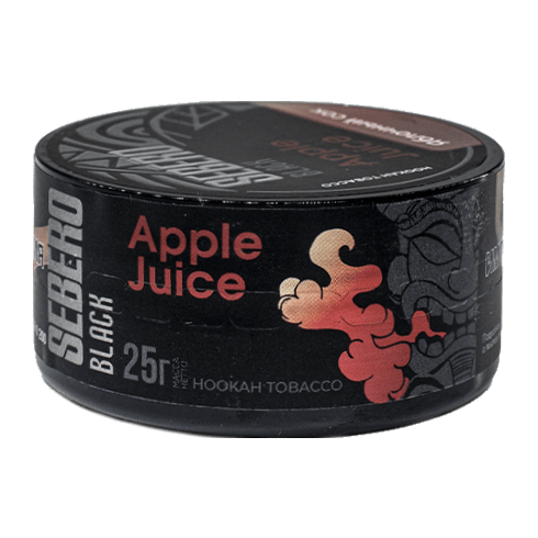 Табак Sebero Black - Apple Juice (Яблочный Сок, 25 грамм) купить в Воронеже