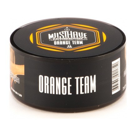 Табак Must Have - Orange Team (Оранжевая Команда, 25 грамм) купить в Воронеже