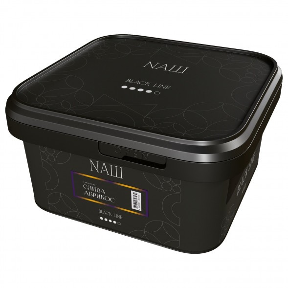 Табак NАШ BLACK - Слива Абрикос (200 грамм) купить в Воронеже