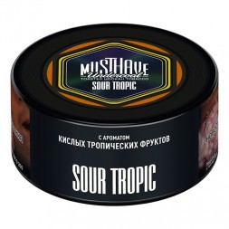 Табак Must Have - Sour Tropic (Кислые Тропические Фрукты, 125 грамм)