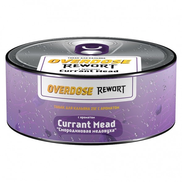 Табак Overdose - Currant Mead (Смородиновая Медовуха, 25 грамм) купить в Воронеже