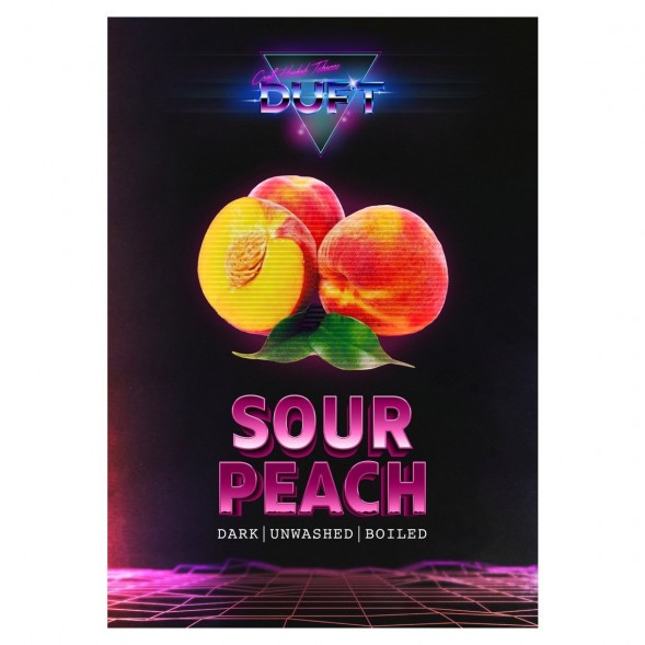 Табак Duft - Sour Peach (Кислый Персик, 80 грамм) купить в Воронеже