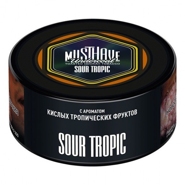 Табак Must Have - Sour Tropic (Кислые Тропические Фрукты, 25 грамм) купить в Воронеже