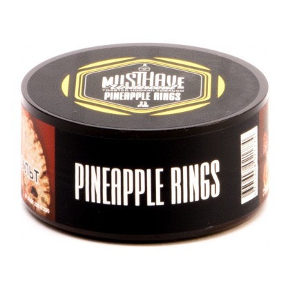 Табак Must Have - Pineapple Rings (Ананасовые кольца, 25 грамм) купить в Воронеже