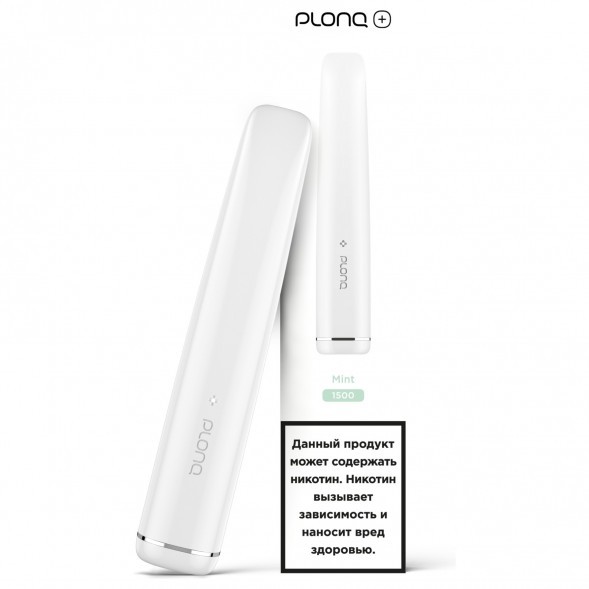 PLONQ PLUS - Мята (1500 затяжек) купить в Воронеже