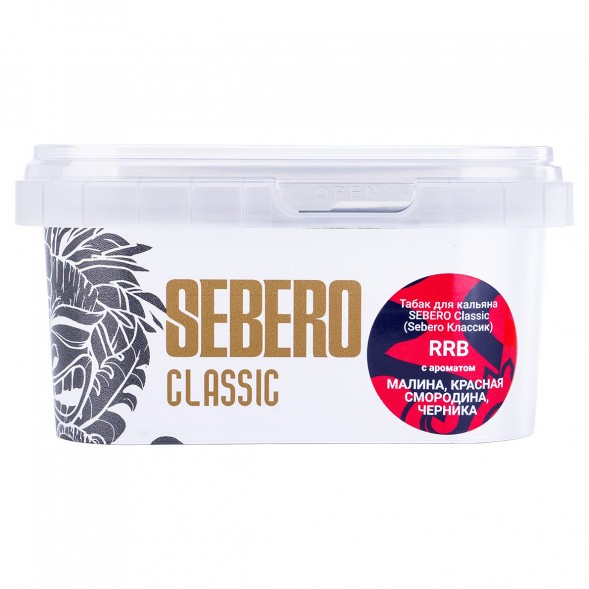 Табак Sebero - RRB (Малина, Красная Смородина, Черника, 200 грамм) купить в Воронеже