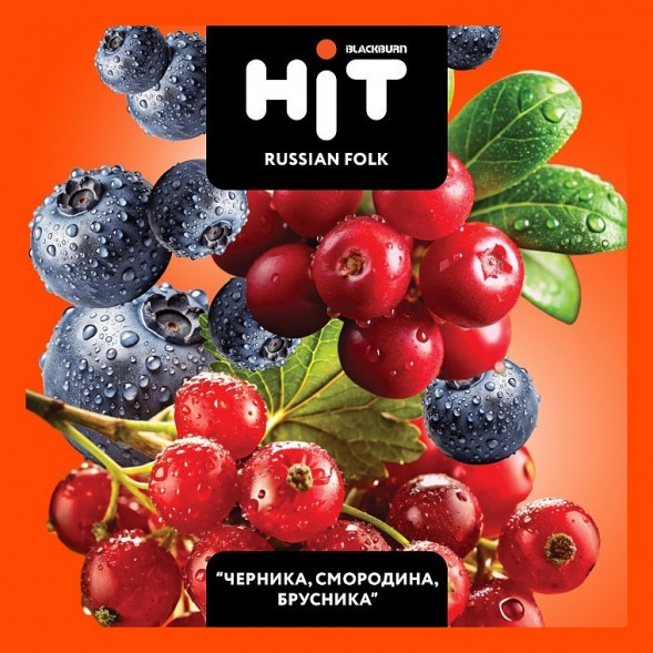 Табак BlackBurn HiT - Russian Folk (Черника, Смородина, Брусника, 30 грамм) купить в Воронеже