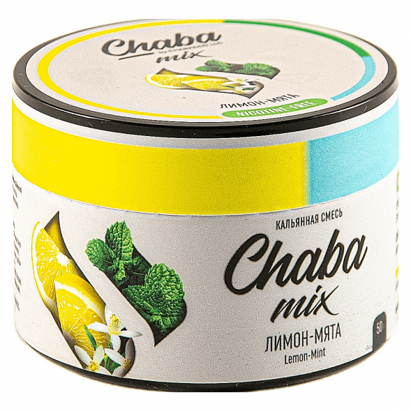 Смесь Chaba Mix - Lemon-Mint (Лимон и Мята, 50 грамм) купить в Воронеже