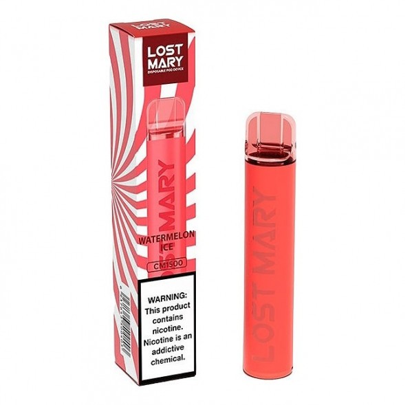 LOST MARY CM - Арбузный Лёд (Watermelon Ice, 1500 затяжек) купить в Воронеже