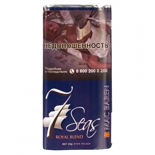 Табак трубочный Mac Baren - 7 Seas Royal Blend (40 грамм) купить в Воронеже