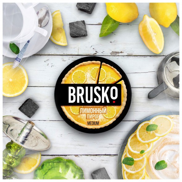 Смесь Brusko Medium - Лимонный Пирог (50 грамм) купить в Воронеже