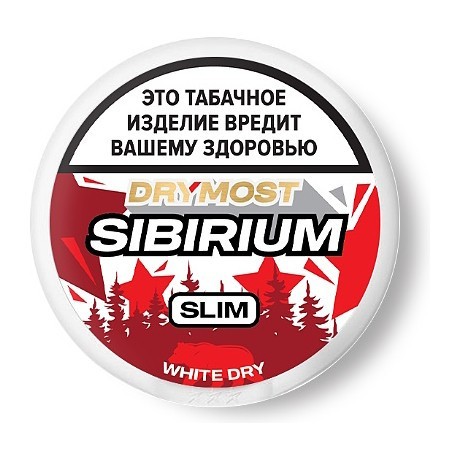 Табак жевательный DryMost - Sibirium Slim (12 грамм) купить в Воронеже
