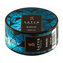 Табак Satyr - Black Ice (Чёрный Лёд, 200 грамм)