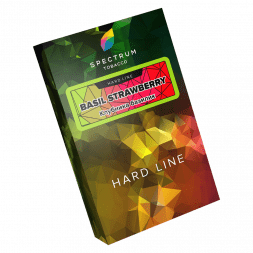 Табак Spectrum Hard - Basil Strawberry (Клубника Базилик, 25 грамм)