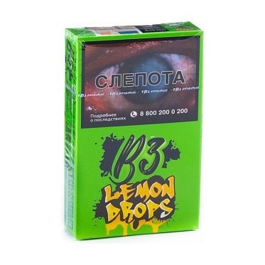Табак B3 - Lemon Drops (Лимонные Леденцы, 50 грамм) купить в Воронеже