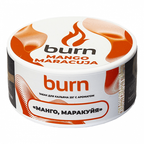 Табак Burn - Mango-Maracuja (Манго и Маракуйя, 25 грамм) купить в Воронеже