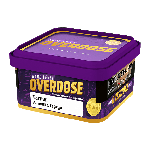 Табак Overdose - Tarhun (Лимонад Тархун, 200 грамм) купить в Воронеже