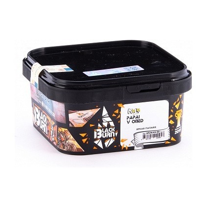 Табак BlackBurn - Papaya v Obed (Яркая Папайя, 200 грамм) купить в Воронеже