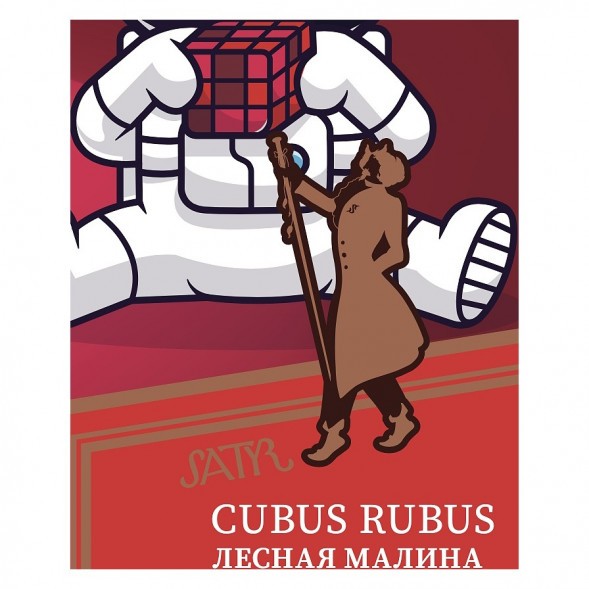 Табак Satyr - Cubus Rubus (Лесная Малина, 100 грамм) купить в Воронеже