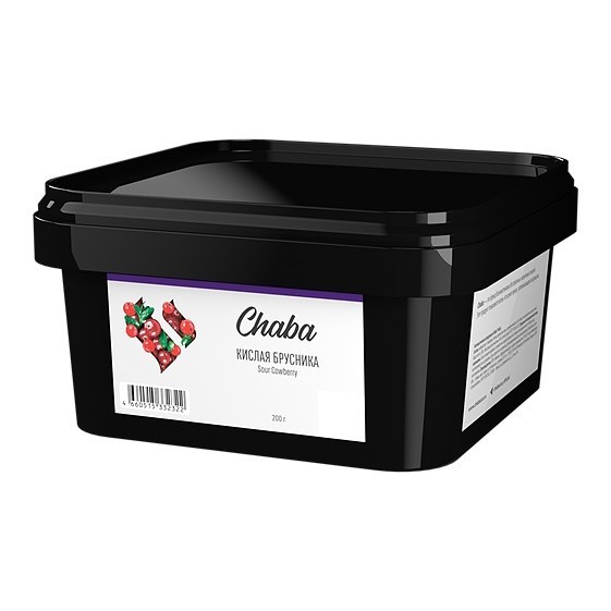 Смесь Chaba - Sour Cowberry (Кислая Брусника, 200 грамм, Без никотина) купить в Воронеже
