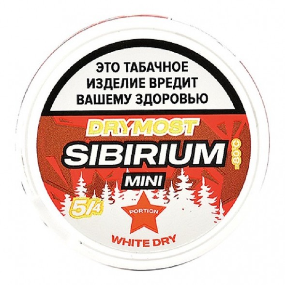 Табак жевательный DryMost - Sibirium Mini (12 грамм) купить в Воронеже